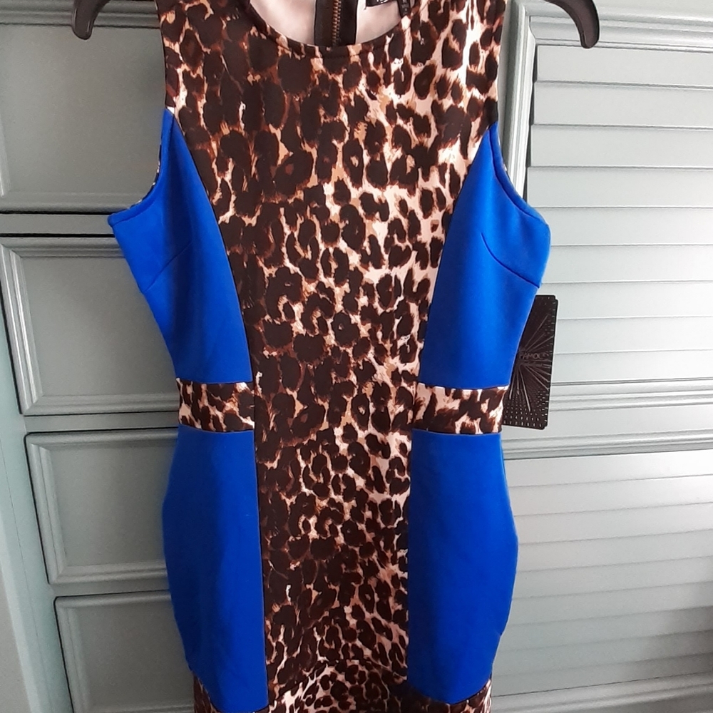 Brand new bodycon flounce dress